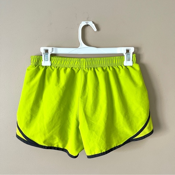 UNDER ARMOUR | Neon Yellow Gray Running Shorts Sz S - Picture 2 of 4